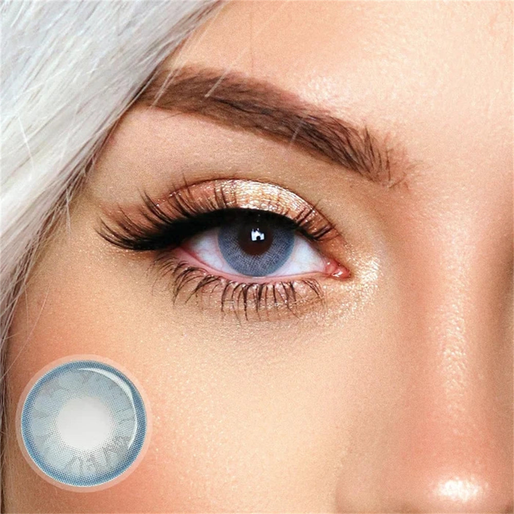 Morningcon precious stone Colored Contact Lenses For Eyes Half Yearly 2pcs