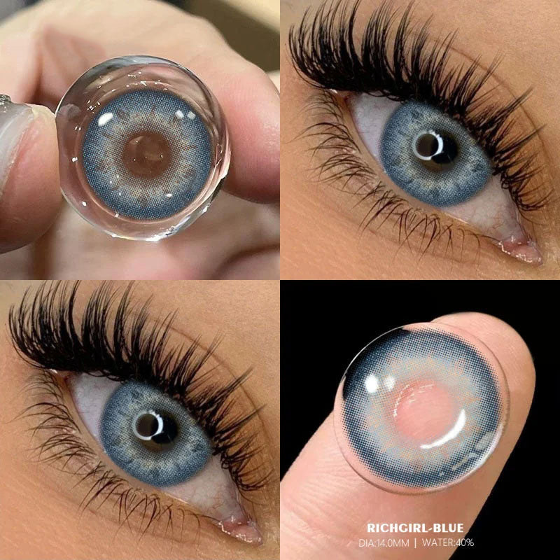 Morningcon NS2rich Colored Contact Lenses For Eyes Half Yearly 2pcs