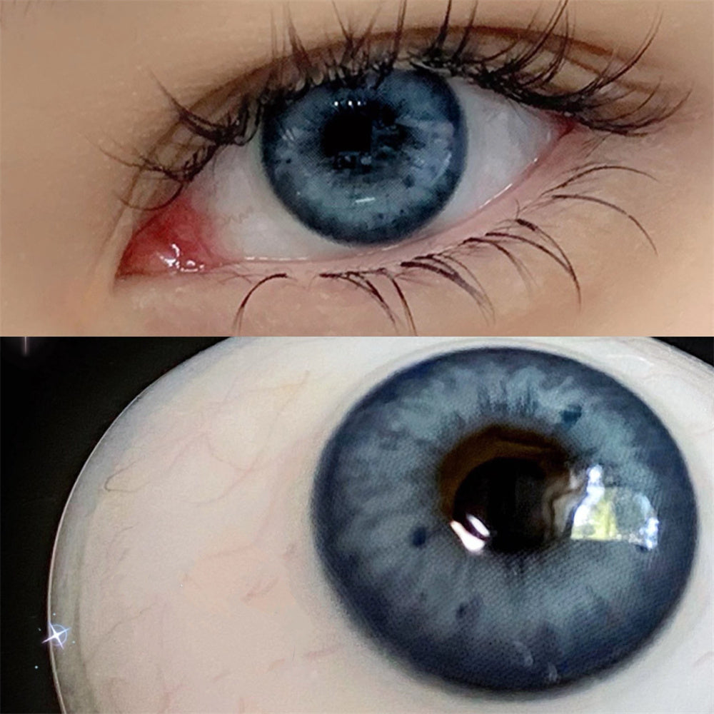 Morningcon Clara Colored Contact Lenses For Eyes Half Yearly 2pcs