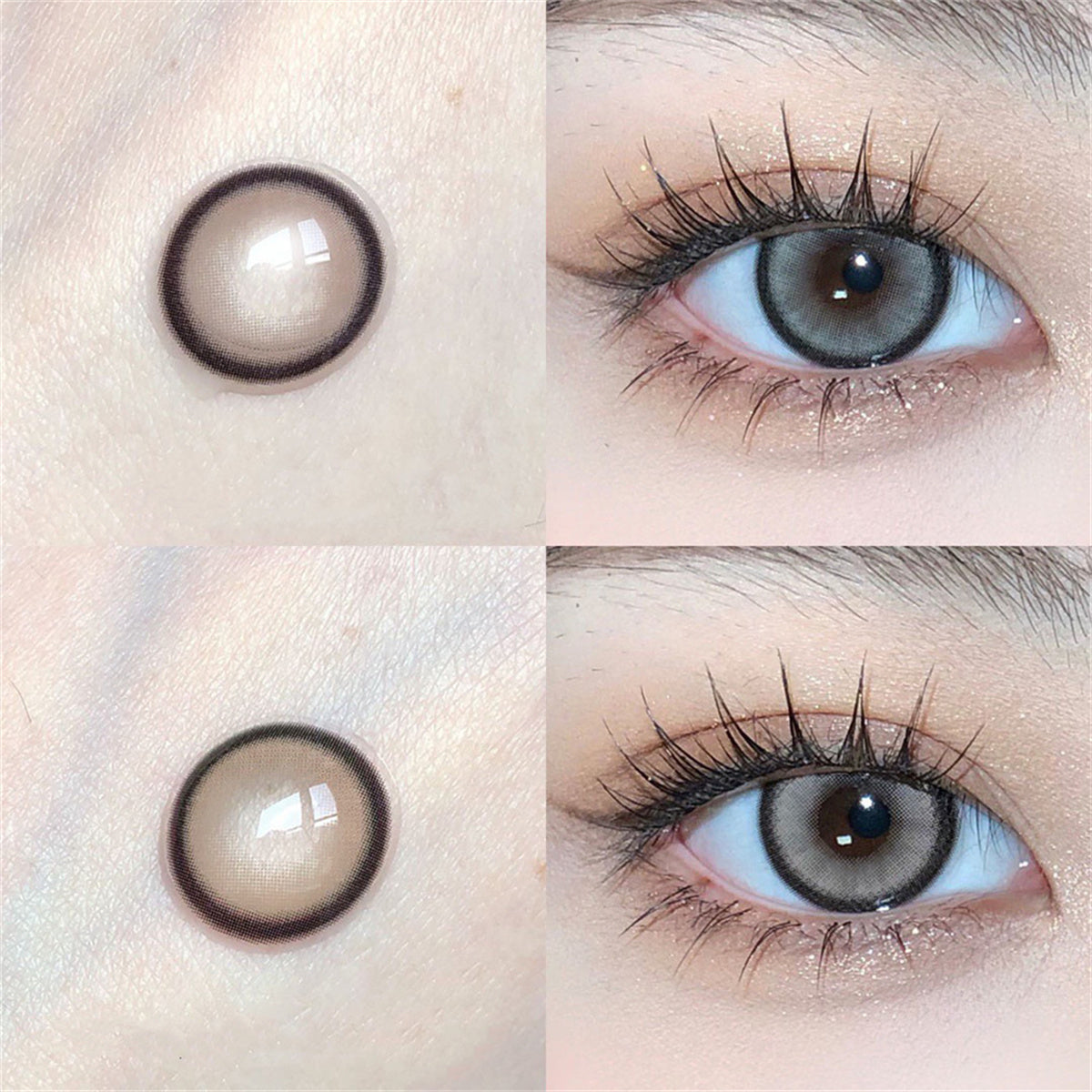 Morningcon Kim Rimi Colored Contact Lenses For Eyes Half Yearly 2pcs
