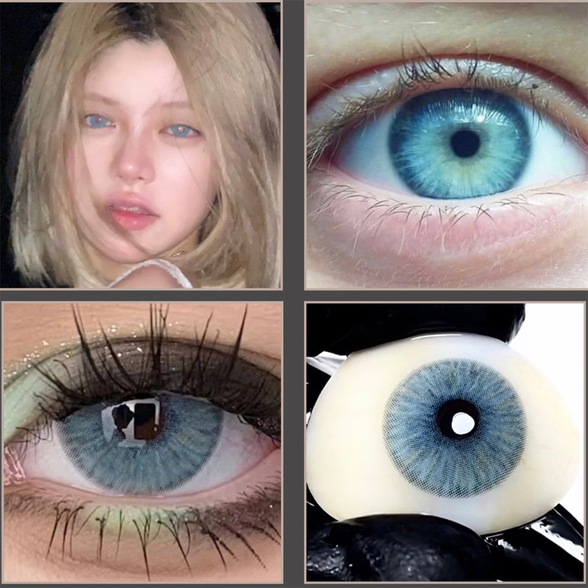 Morningcon New York Colored Contact Lenses For Eyes Half Yearly 2pcs