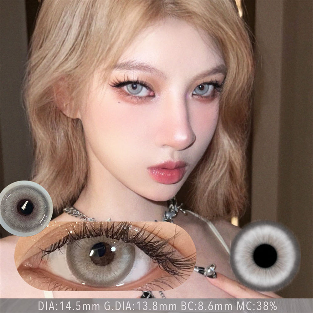 Morningcon Greece Colored Contact Lenses For Eyes Half Yearly 2pcs