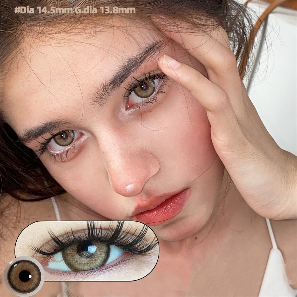 Morningcon Greece Colored Contact Lenses For Eyes Half Yearly 2pcs