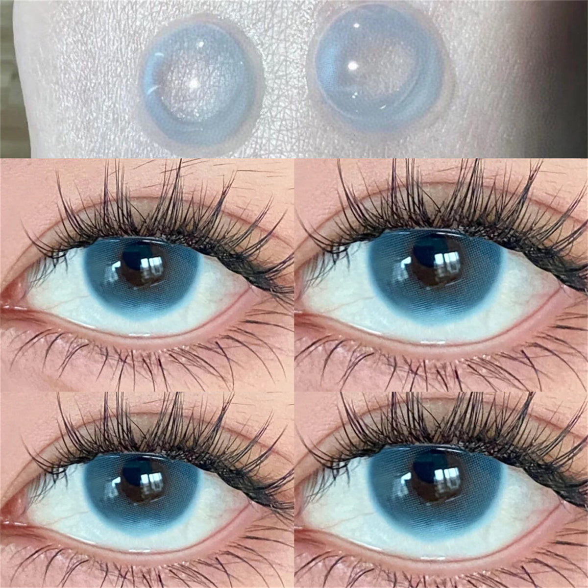 Morningcon Elf Sea Colored Contact Lenses For Eyes Half Yearly 2pcs