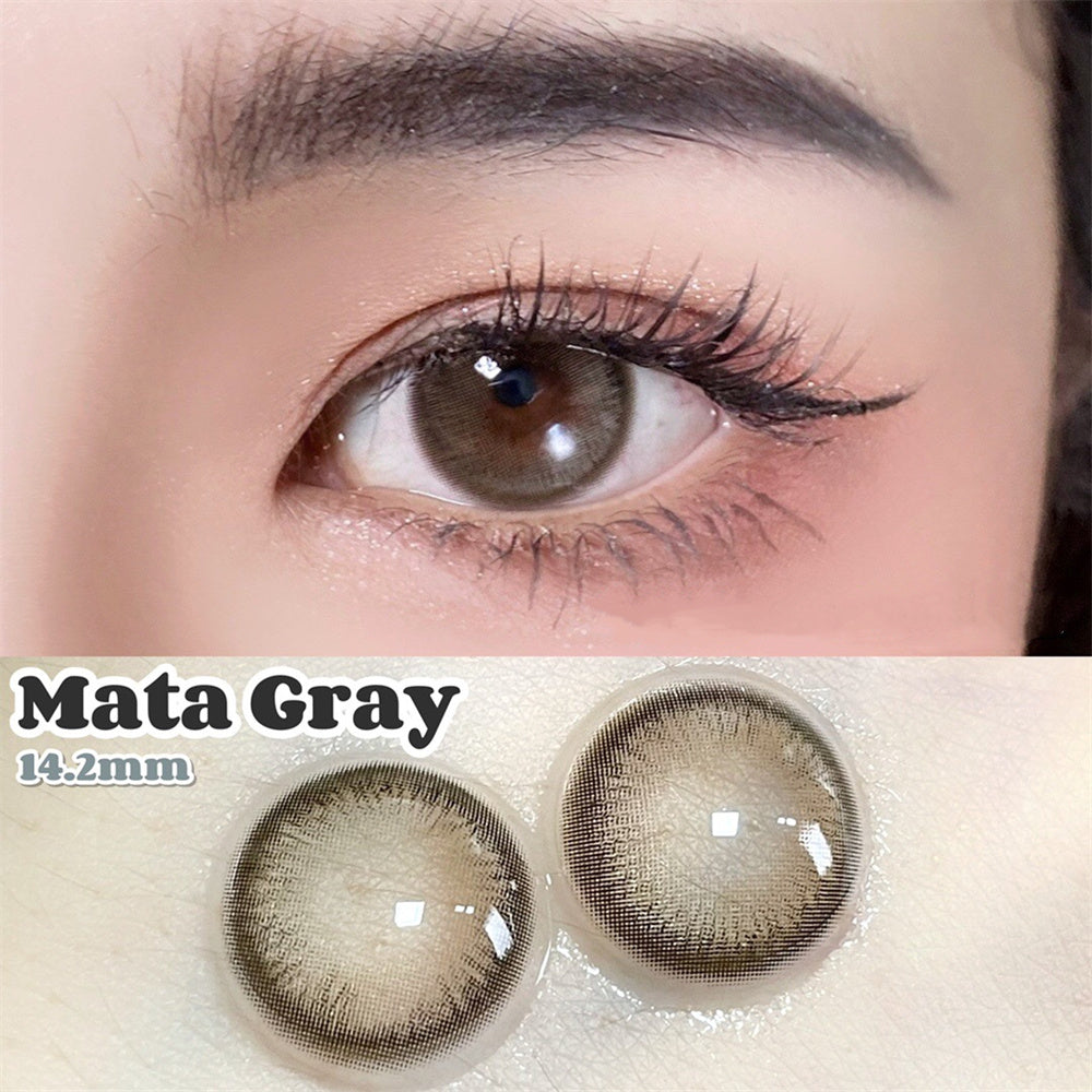 Morningcon Sesame Balls Colored Contact Lenses For Eyes Half Yearly 2pcs