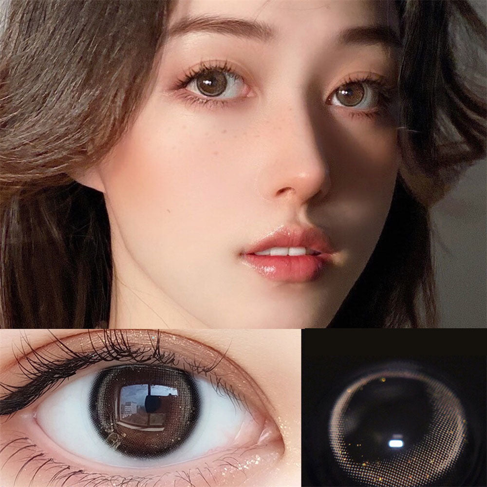 Morningcon Mirror water Colored Contact Lenses For Eyes Half Yearly 2pcs
