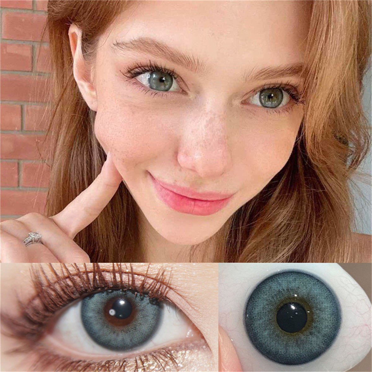 Morningcon Loch Ness Colored Contact Lenses For Eyes Half Yearly 2pcs