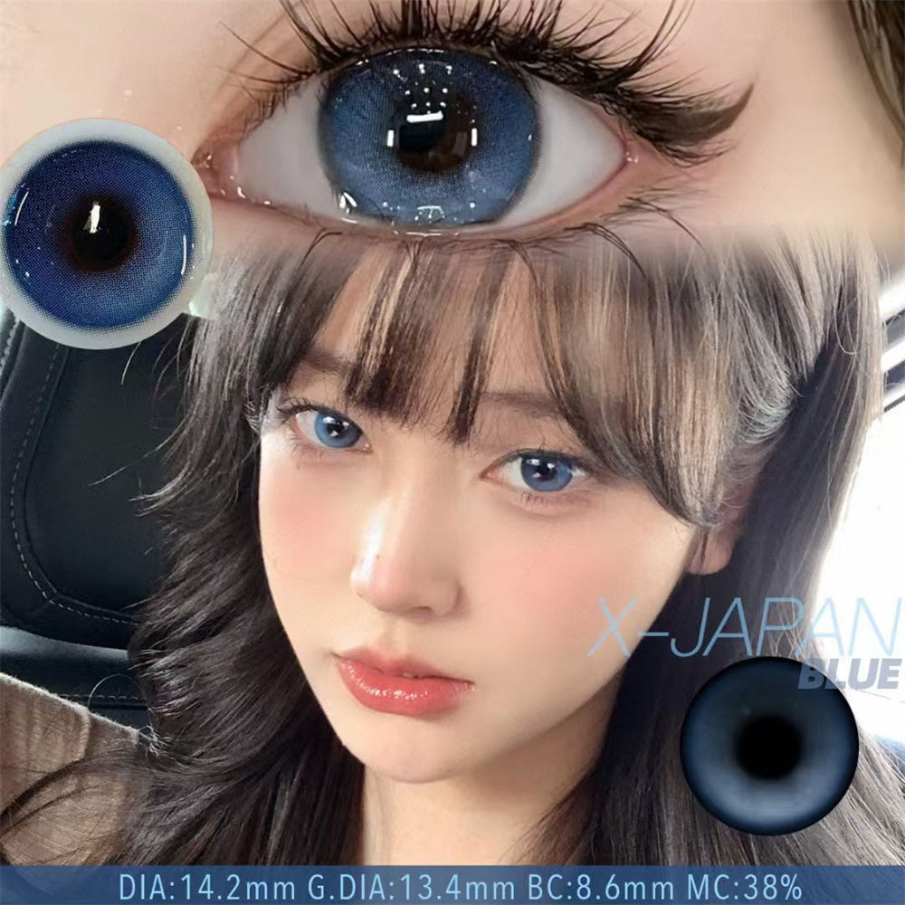 Morningcon Snow Grils Colored Contact Lenses For Eyes Half Yearly 2Pcs