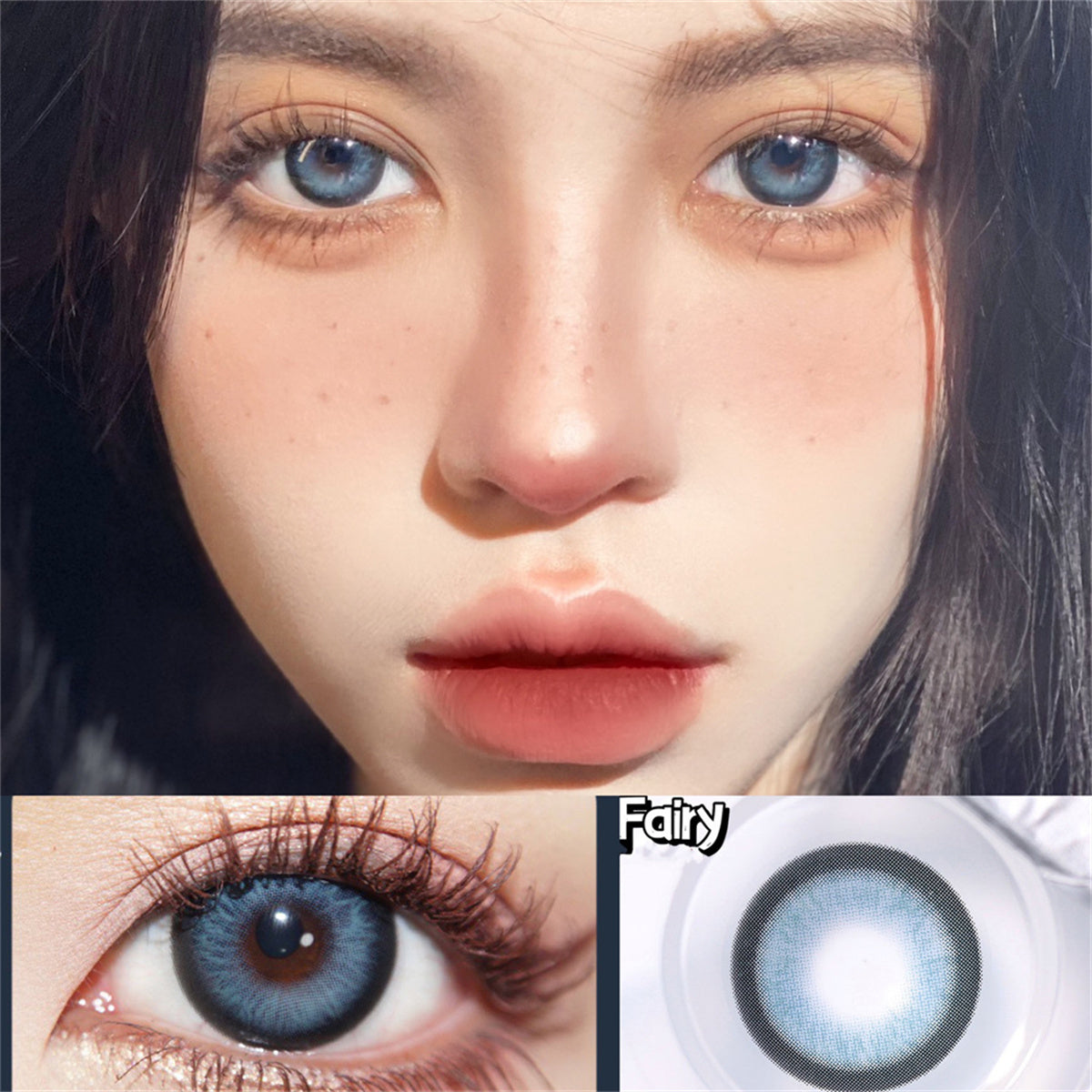 Morningcon Zurich Green Colored Contact Lenses For Eyes Half Yearly 2pcs