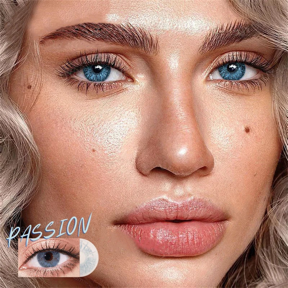 Morningcon C2 Colored Contact Lenses For Eyes Half Yearly 2pcs