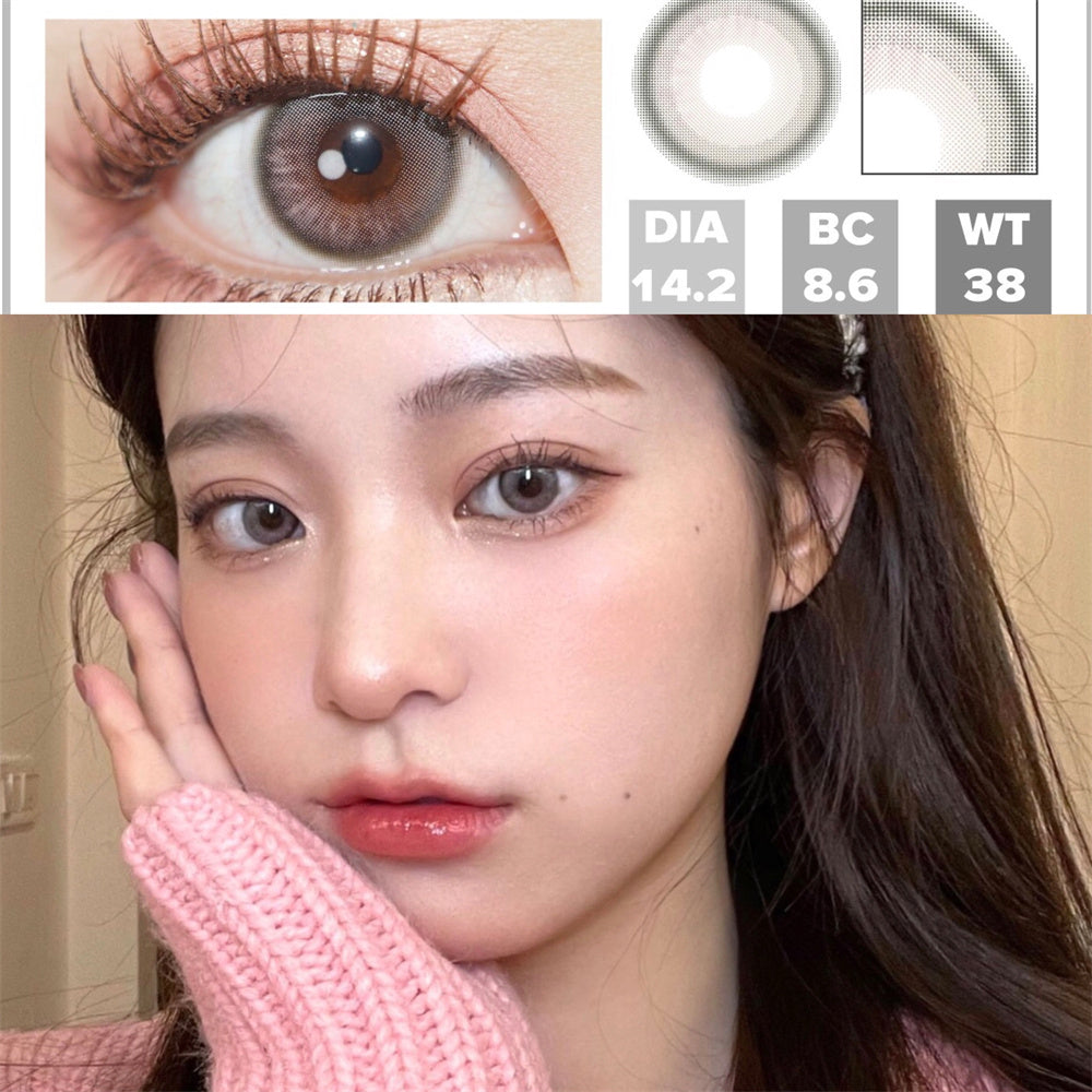 Morningcon Improvisational poet Colored Contact Lenses For Eyes Half Yearly