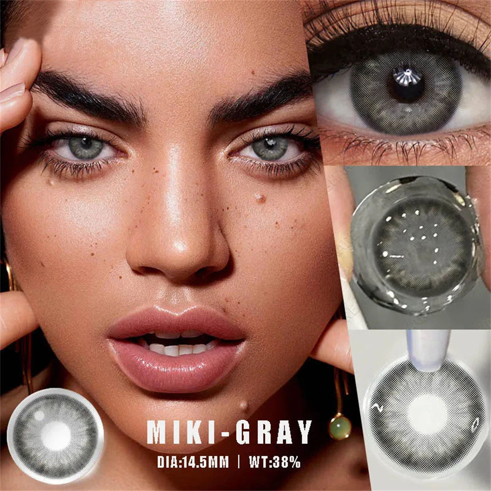 Morningcon Craving-F16 Colored Contact Lenses For Eyes Half Yearly 2pcs