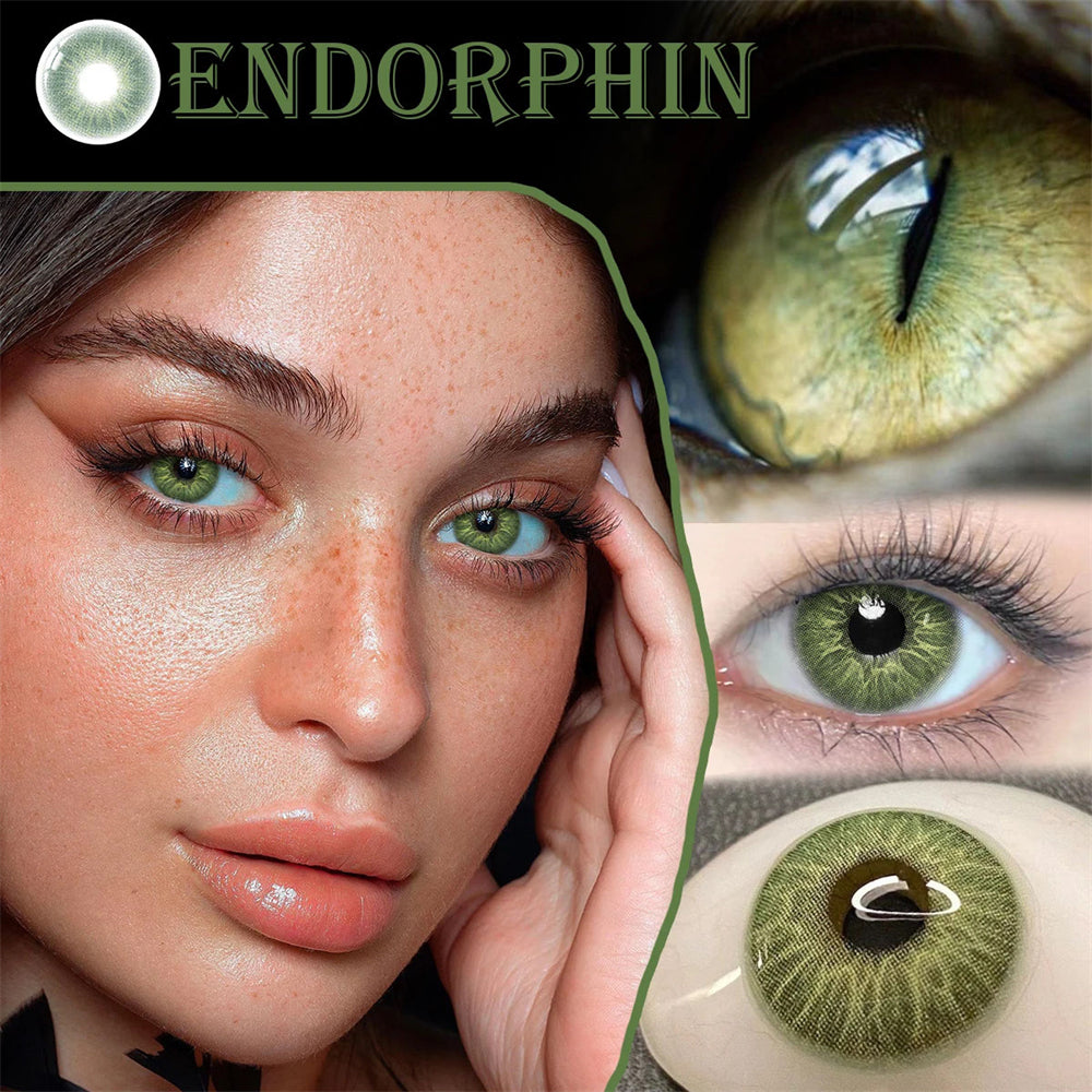 Morningcon Story Colored Contact Lenses For Eyes Half Yearly 2pcs