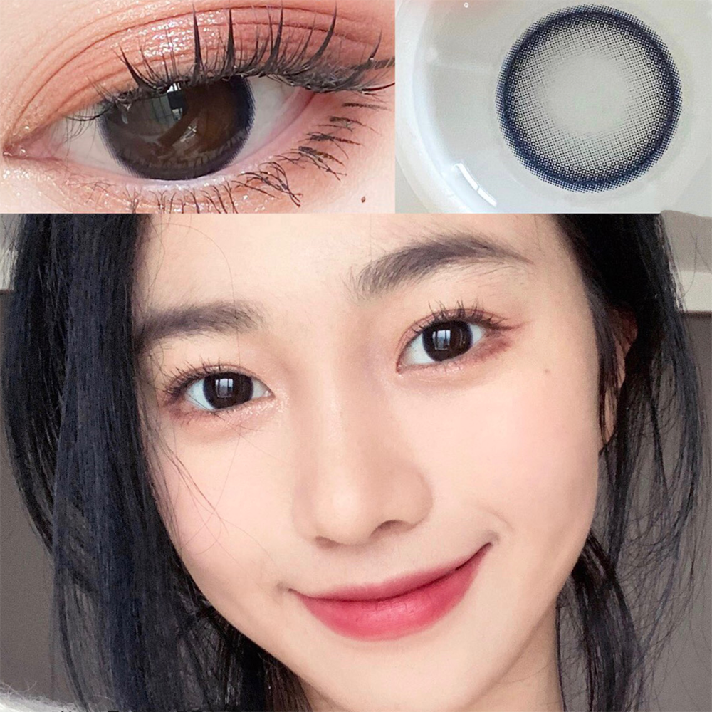 Morningcon The Mist was thin Colored Contact Lenses For Eyes Half Yearly 2pcs