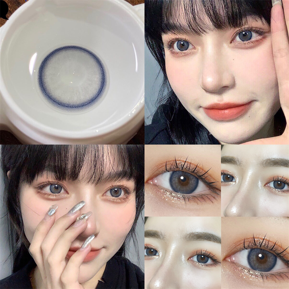 Morningcon Pears Colored Contact Lenses For Eyes Half Yearly 2pcs