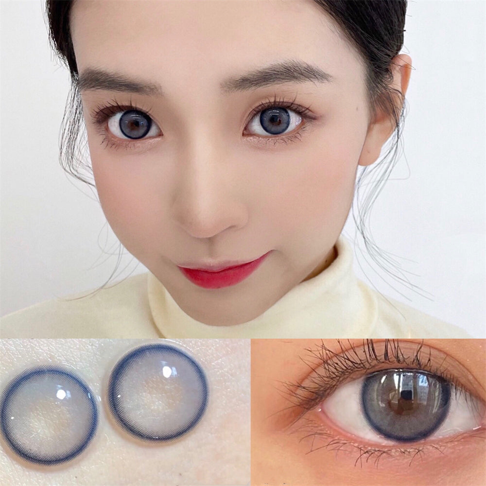 Morningcon Pears Colored Contact Lenses For Eyes Half Yearly 2pcs