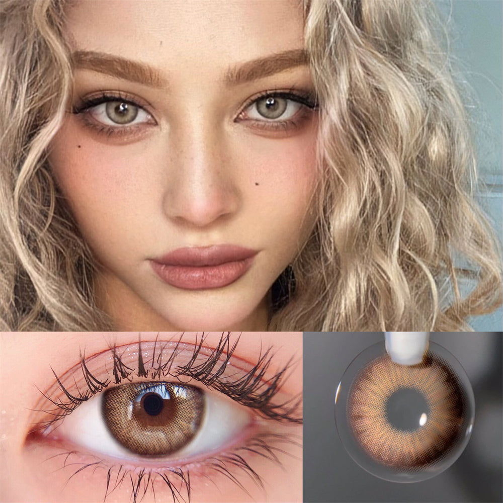 Morningcon Jasmine Colored Contact Lenses For Eyes Half Yearly 2pcs