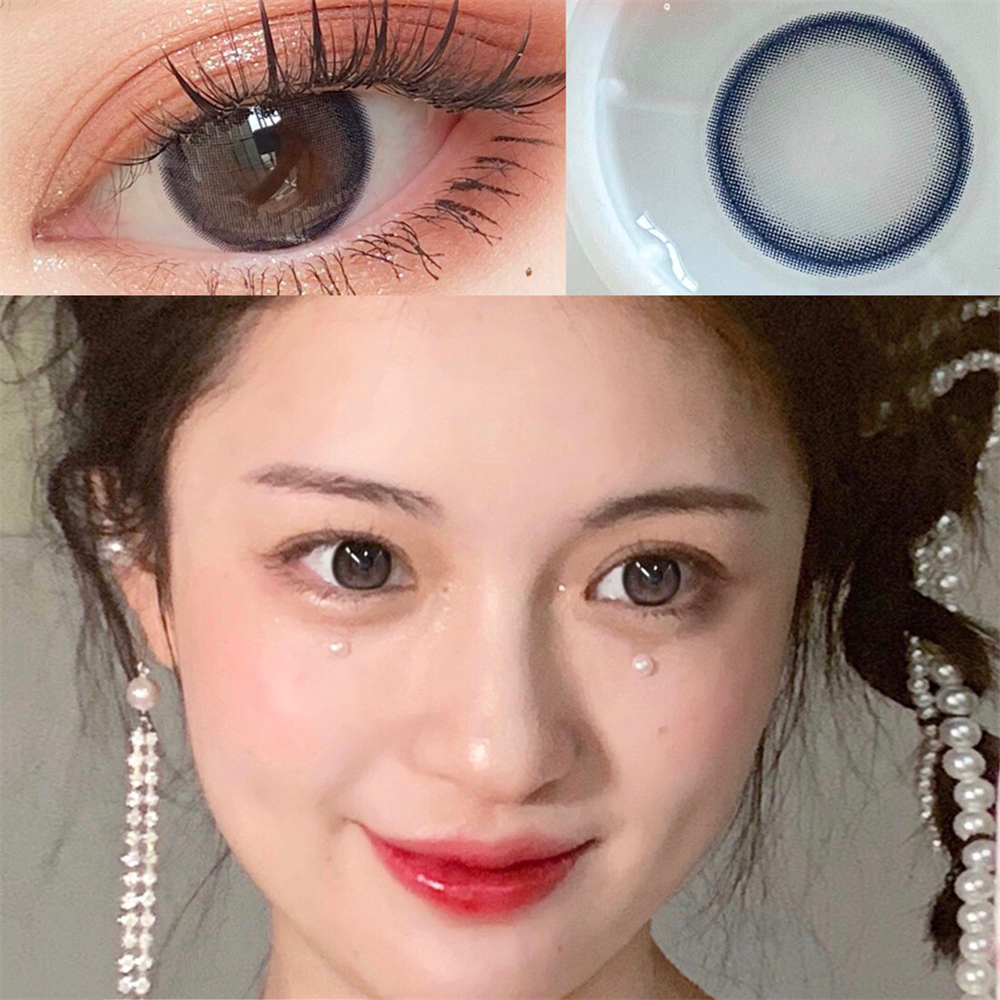 Morningcon The Mist was thin Colored Contact Lenses For Eyes Half Yearly 2pcs