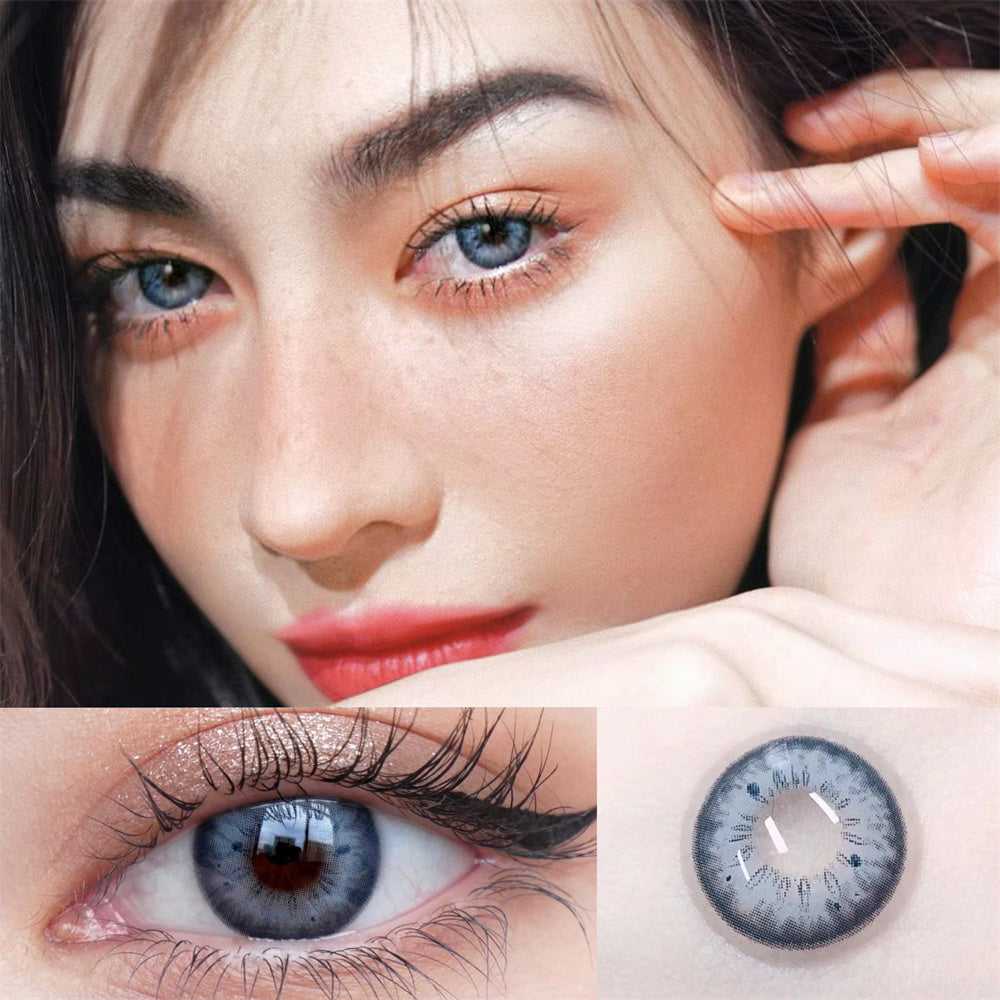 Morningcon Clara Colored Contact Lenses For Eyes Half Yearly 2pcs