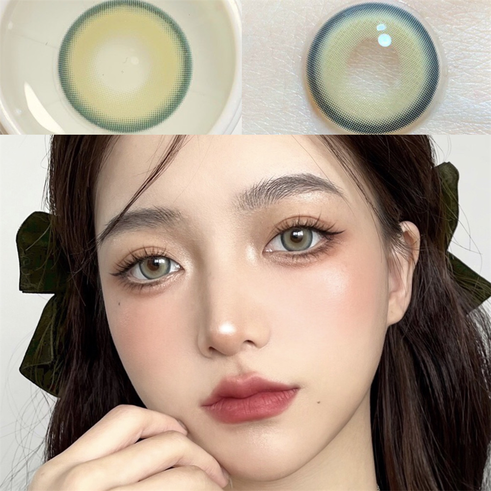 Morningcon Nanaru Colored Contact Lenses For Eyes Half Yearly 2pcs