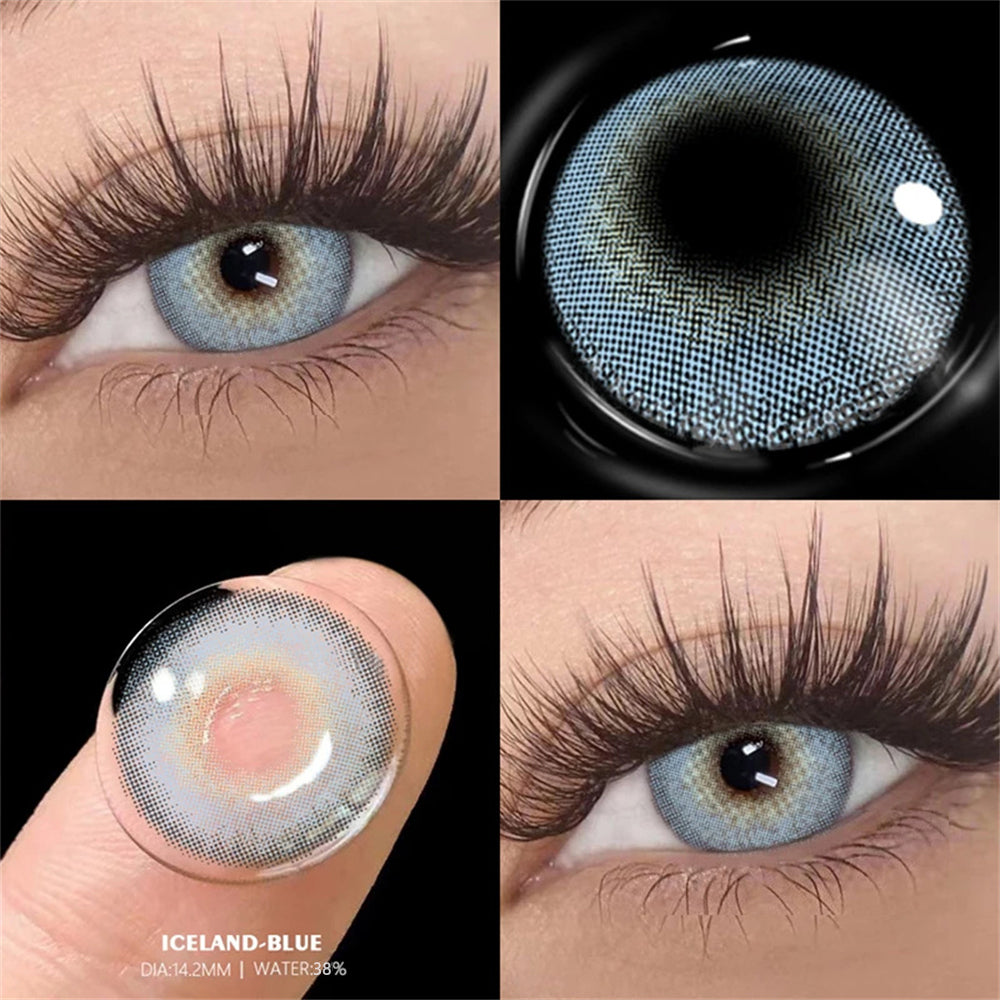 Morningcon land-Fa1 Colored Contact Lenses For Eyes Half Yearly 2pcs