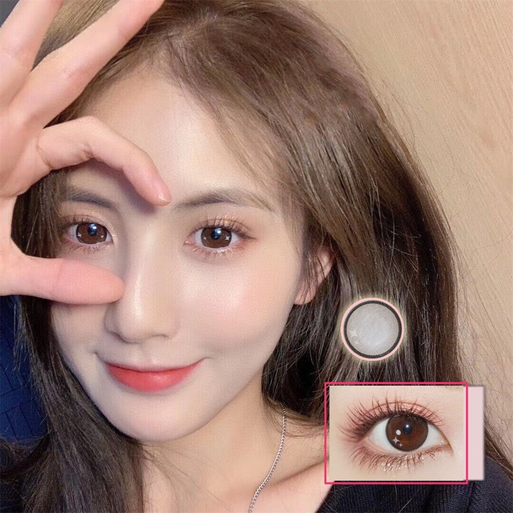 Morningcon Butterscotch Versailles Colored Contact Lenses For Eyes Half Yearly