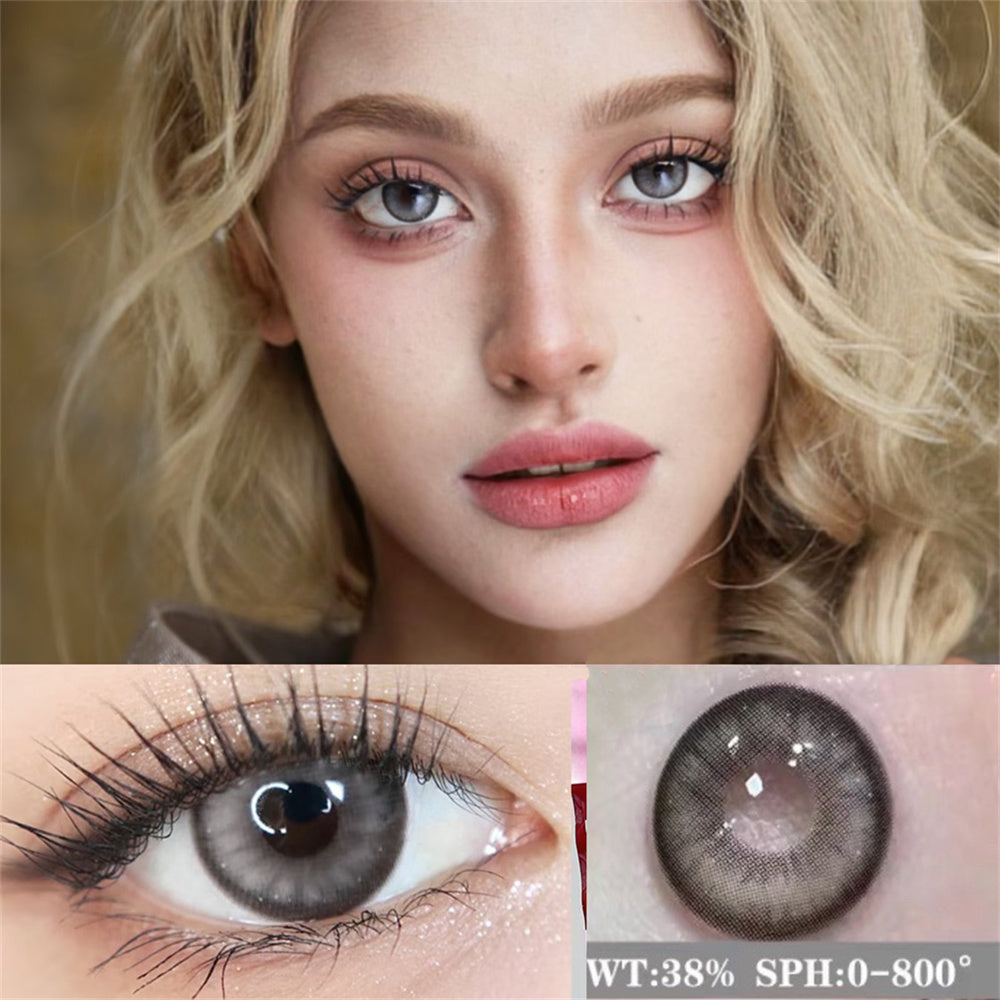 Morningcon Cold Extract Maine Colored Contact Lenses For Eyes Half Yearly 2pcs