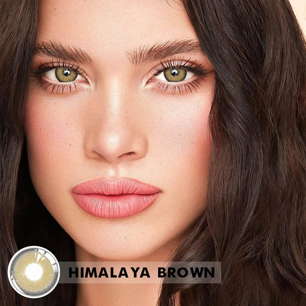 Morningcon Himalayan Colored Contact Lenses For Eyes Half Yearly 2pcs