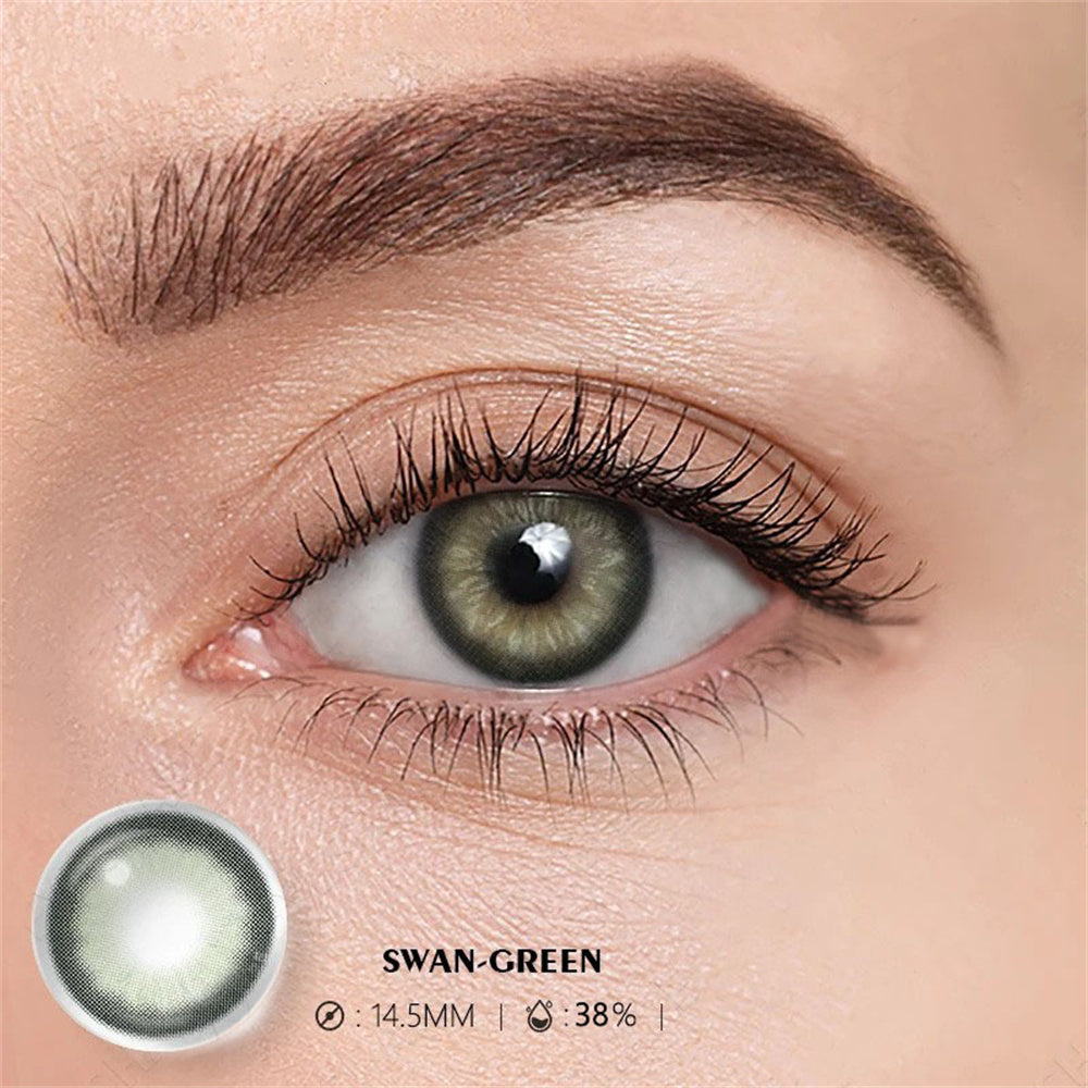 Morningcon swan-F26 Colored Contact Lenses For Eyes Half Yearly 2pcs
