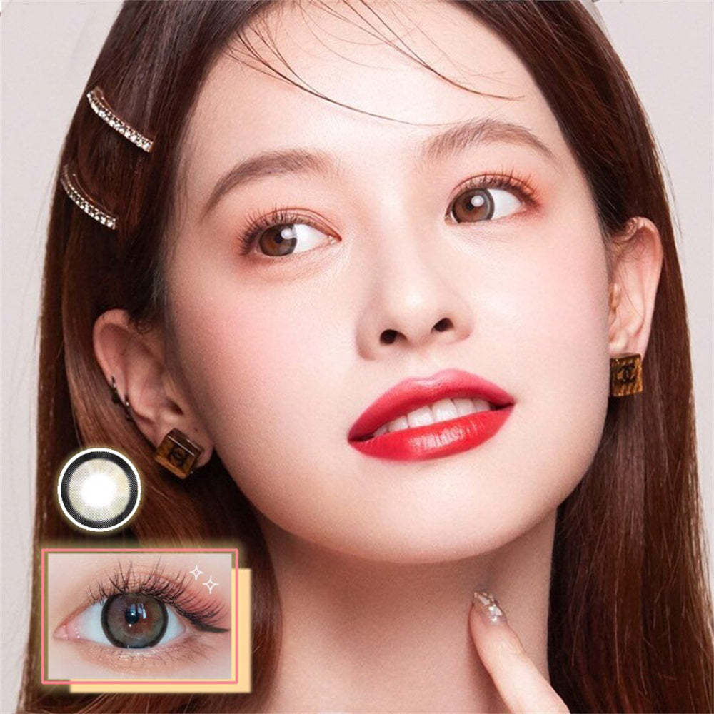 Morningcon Lollipop Donuts bulbs Colored Contact Lenses For Eyes Half Yearly 2pcs