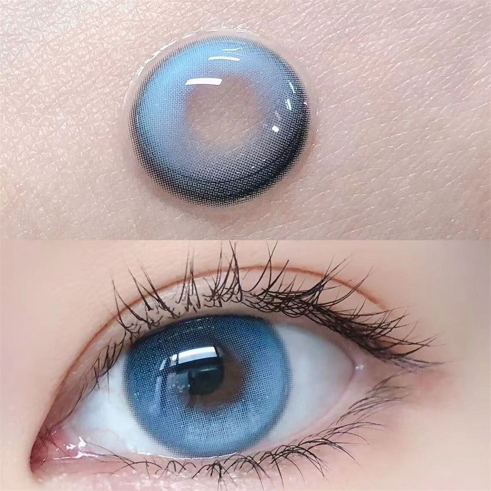 Morningcon Snow Grils Colored Contact Lenses For Eyes Half Yearly 2Pcs