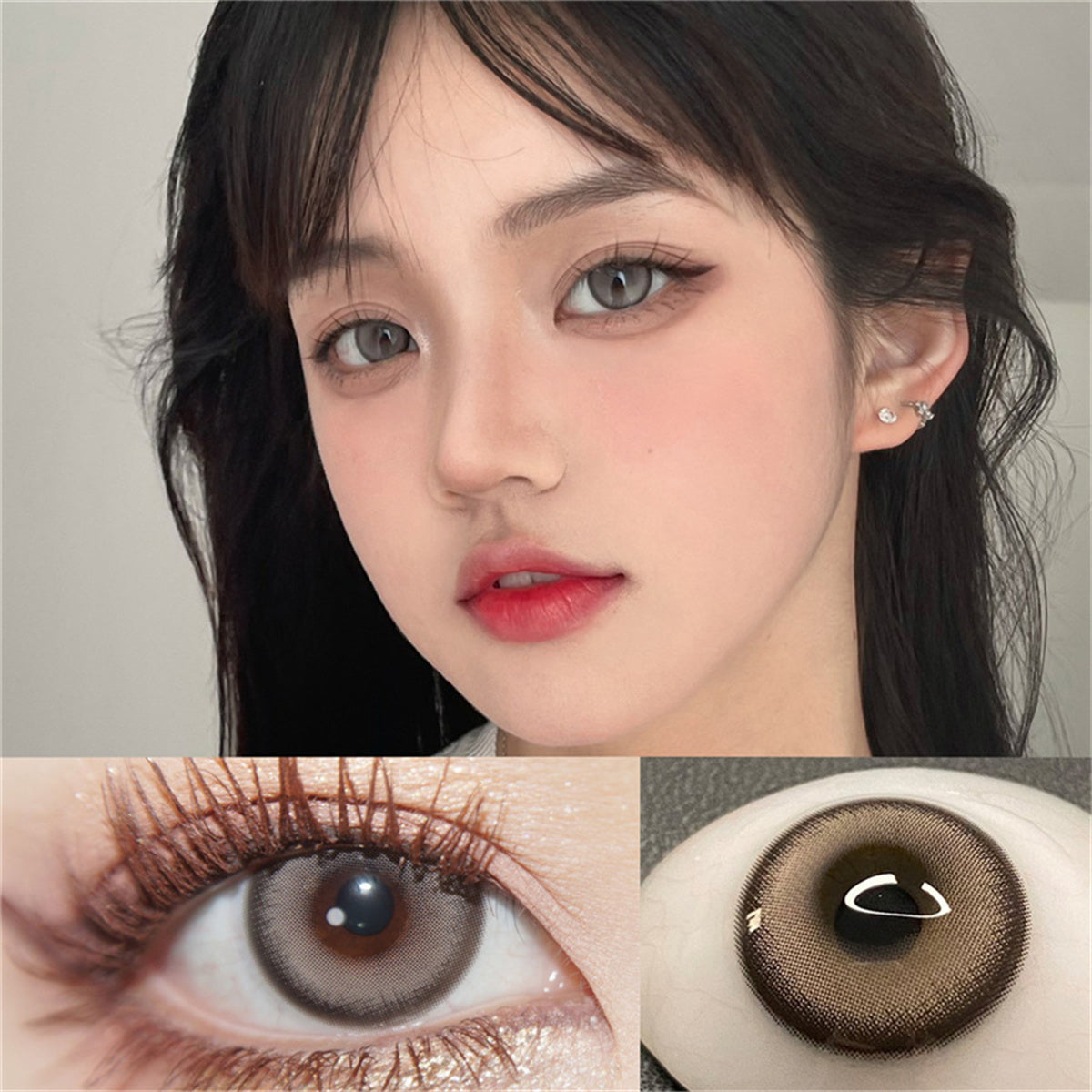 Morningcon Loch Ness Colored Contact Lenses For Eyes Half Yearly 2pcs