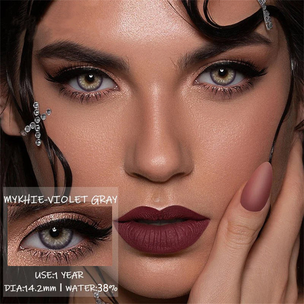 Morningcon F18 Colored Contact Lenses For Eyes Half Yearly 2pcs