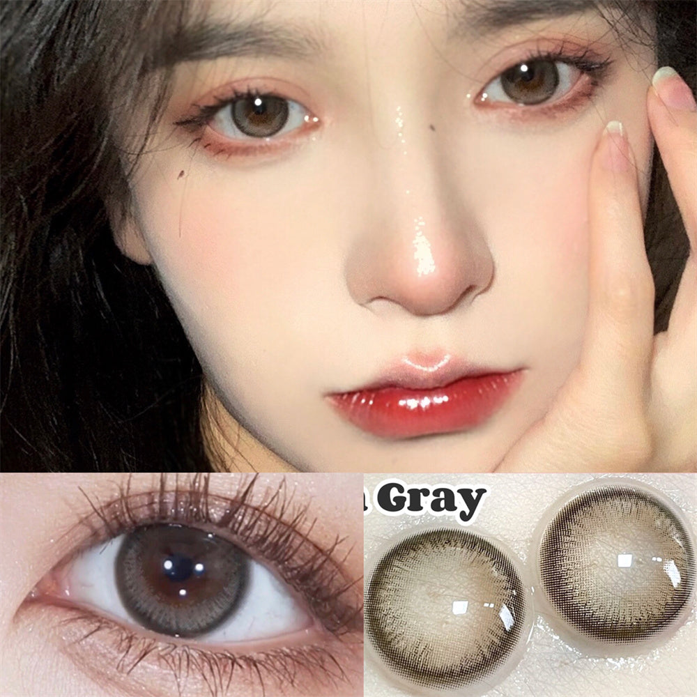 Morningcon Sesame Balls Colored Contact Lenses For Eyes Half Yearly 2pcs