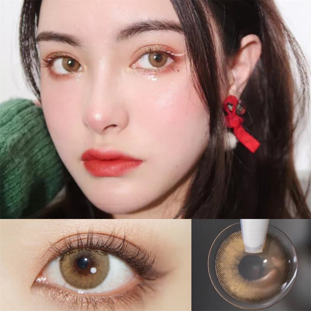 Morningcon Leawood Colored Contact Lenses For Eyes Half Yearly