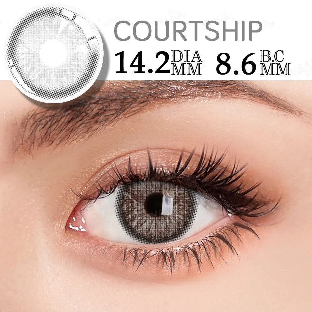 Morningcon C3 Colored Contact Lenses For Eyes Half Yearly 2pcs