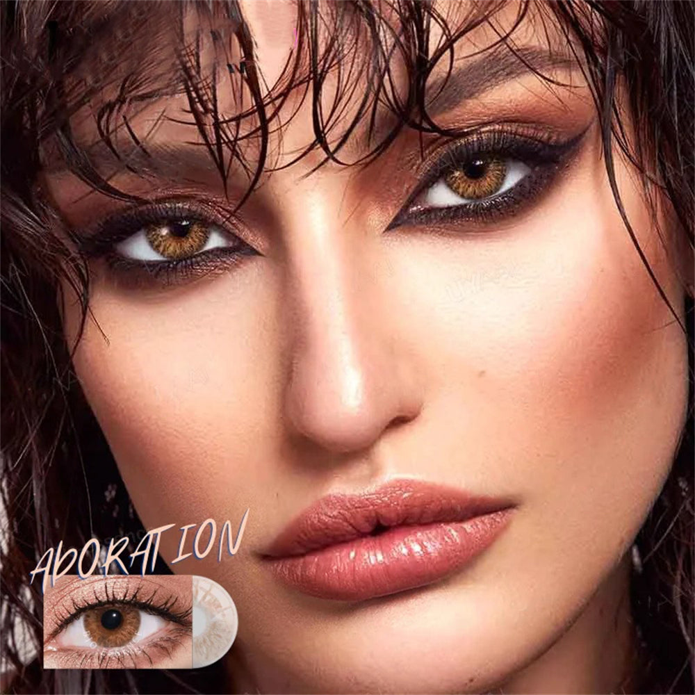 Morningcon C2 Colored Contact Lenses For Eyes Half Yearly 2pcs