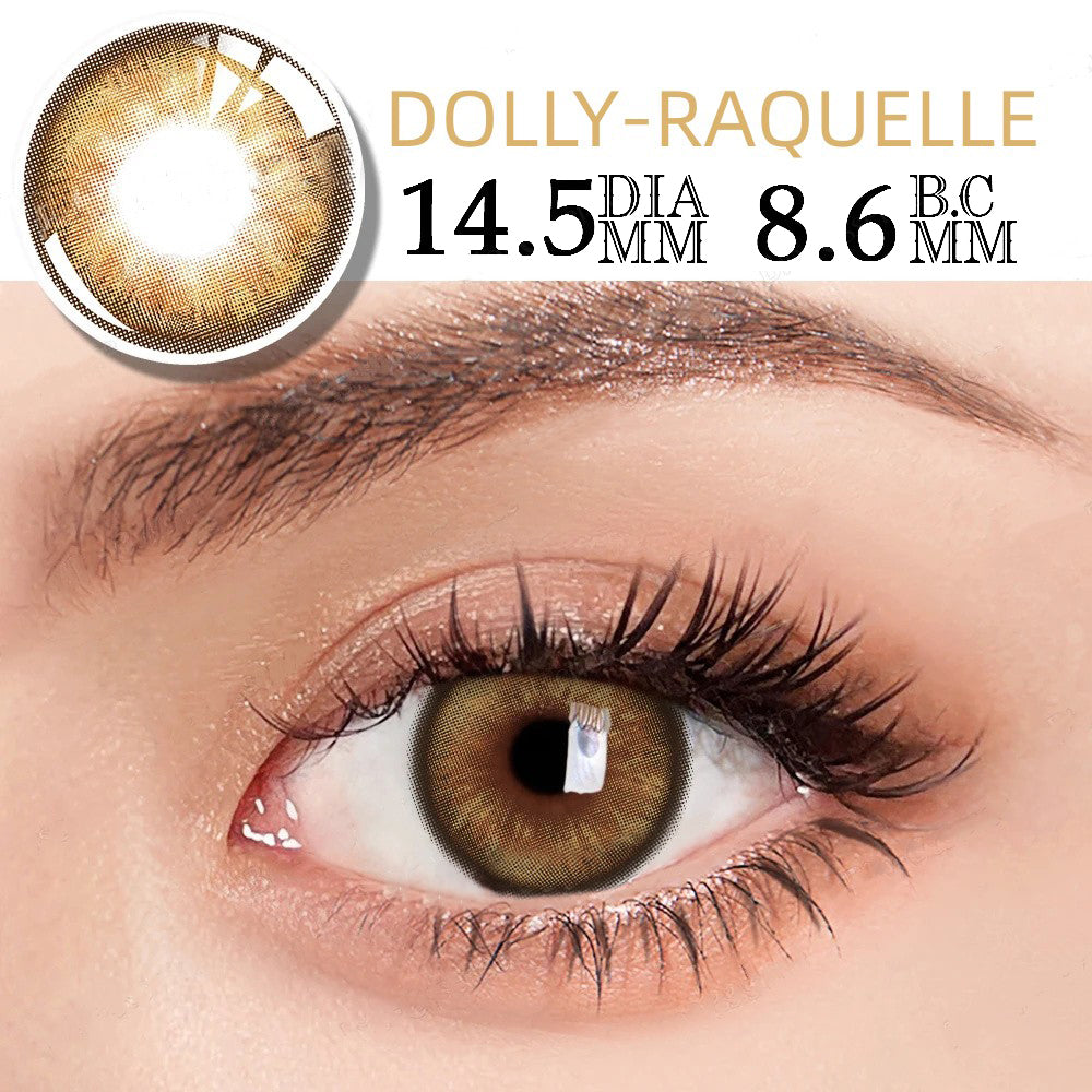 Morningcon Dolly-F24 Colored Contact Lenses For Eyes Half Yearly 2pcs