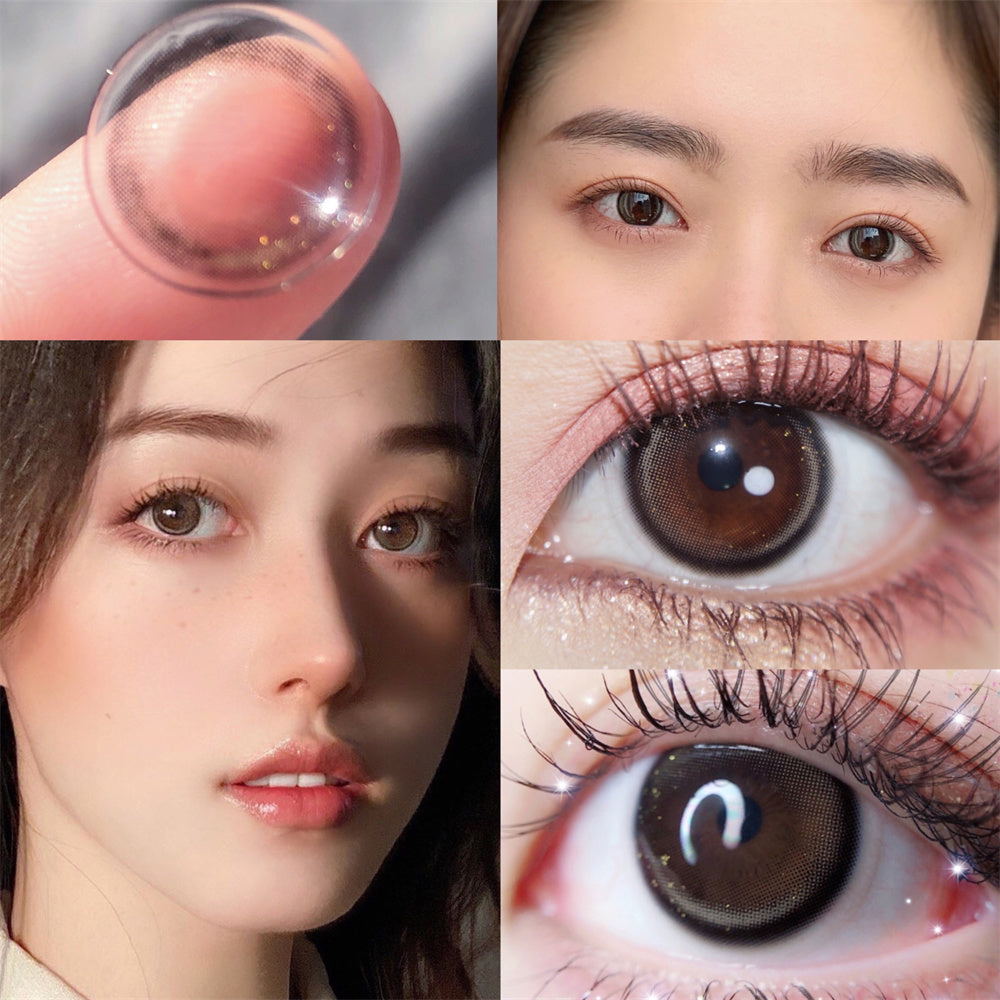 Morningcon Mirror water Colored Contact Lenses For Eyes Half Yearly 2pcs
