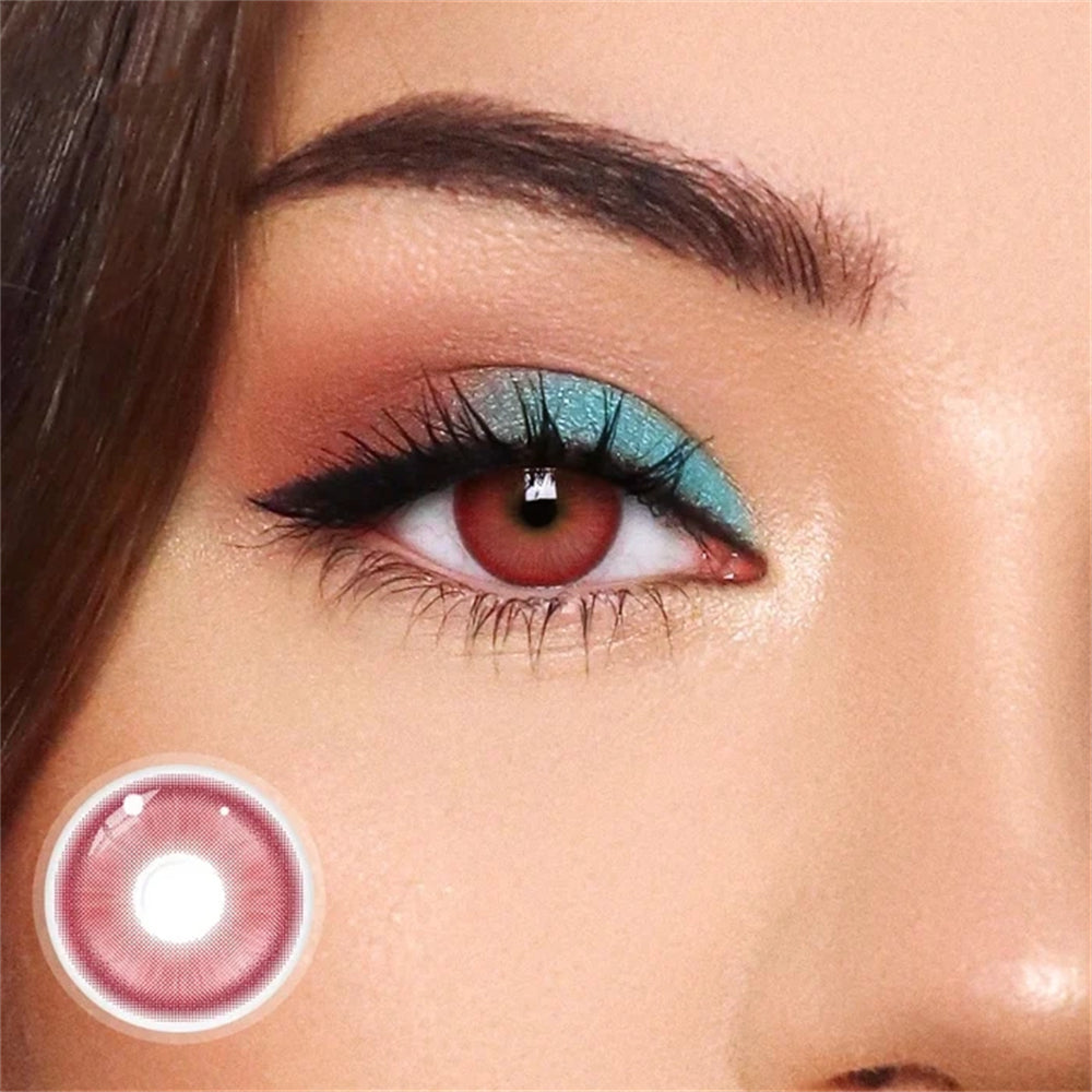 Morningcon Sick Mary Colored Contact Lenses For Eyes Half Yearly 2pcs