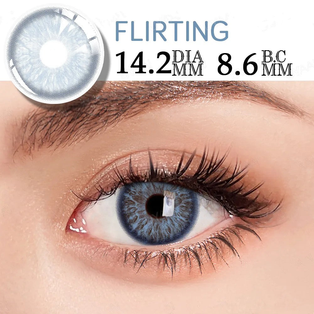 Morningcon C3 Colored Contact Lenses For Eyes Half Yearly 2pcs