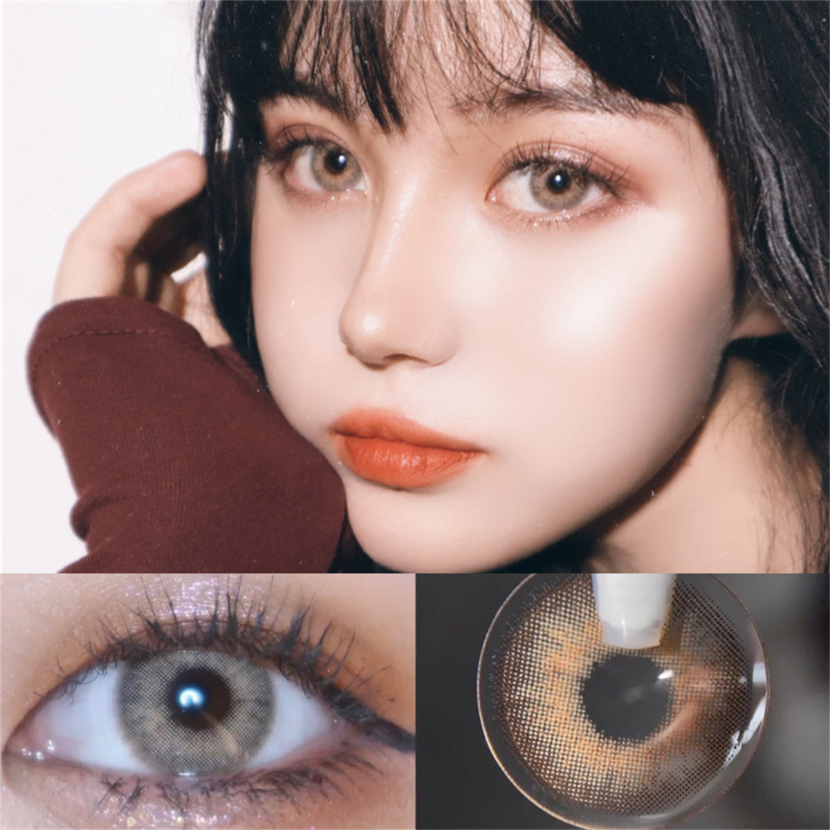 Morningcon Little Wildcat Colored Contact Lenses For Eyes Half Yearly 2pcs