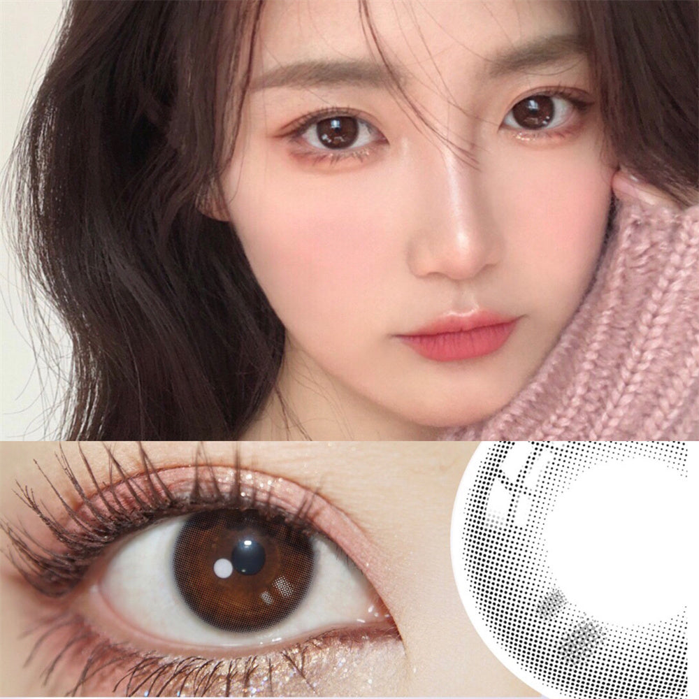 Morningcon Tear-eye effects Colored Contact Lenses For Eyes Half Yearly