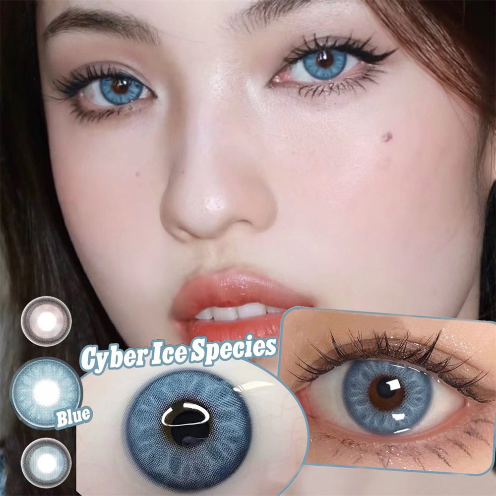 Morningcon Saber ice Colored Contact Lenses For Eyes Half Yearly 2pcs