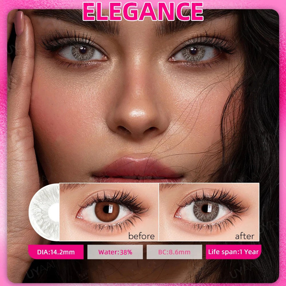 Morningcon C2 Colored Contact Lenses For Eyes Half Yearly 2pcs
