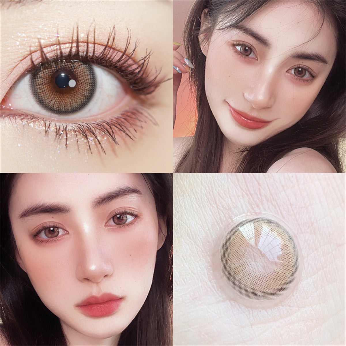 Morningcon Holly Cat Colored Contact Lenses For Eyes Half Yearly 2pcs