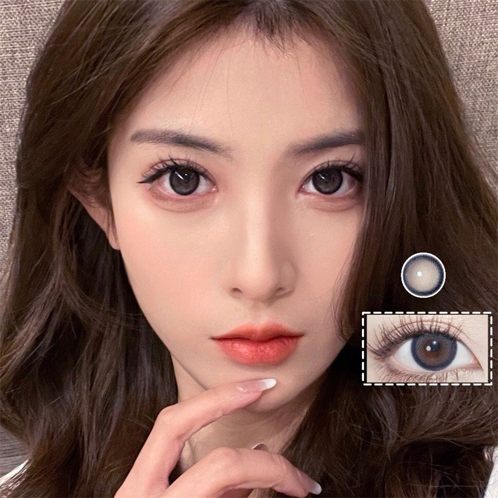Morningcon The Mist was thin Colored Contact Lenses For Eyes Half Yearly 2pcs