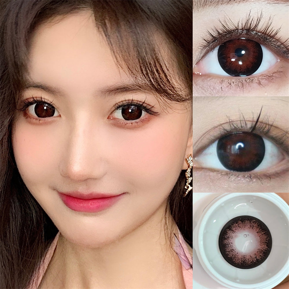 Morningcon Dangerous Lori Colored Contact Lenses For Eyes Half Yearly 2pcs