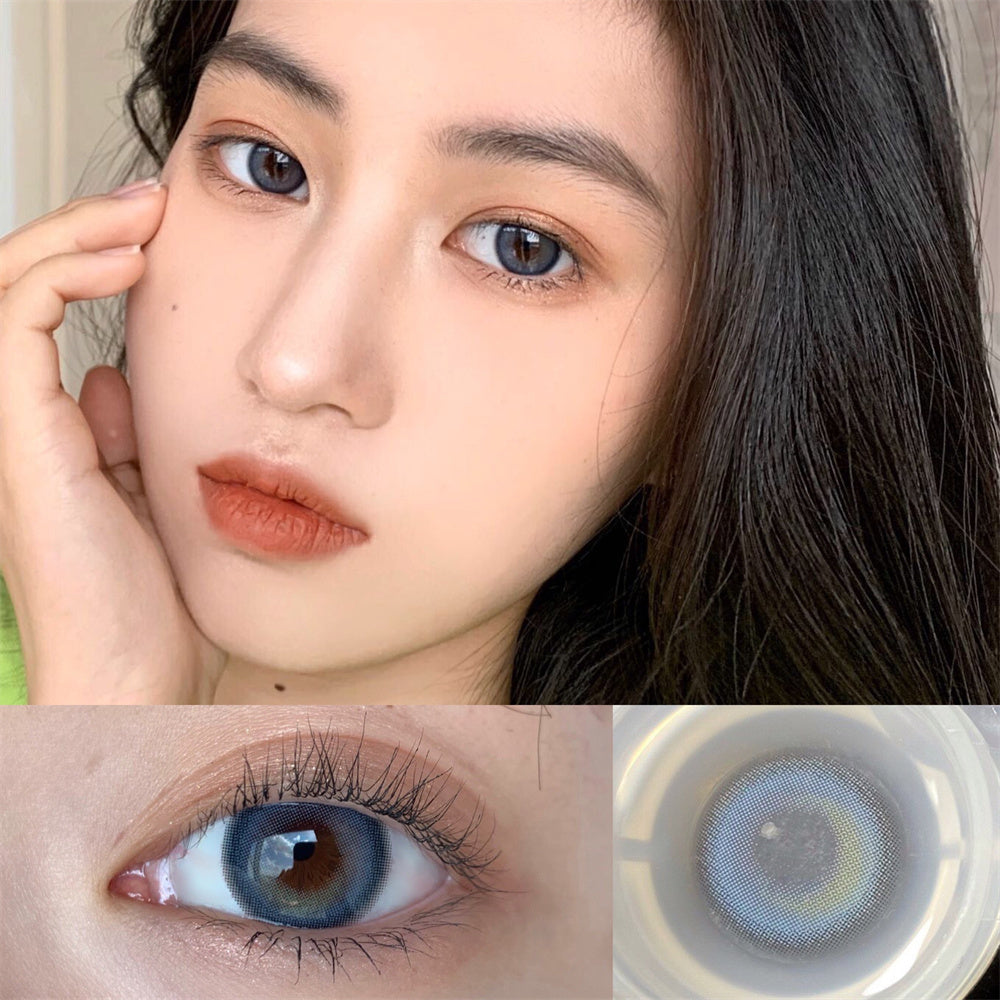 Morningcon Milk bag Colored Contact Lenses For Eyes Half Yearly