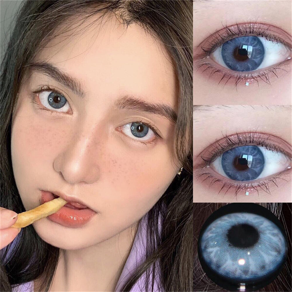 Morningcon precious stone Colored Contact Lenses For Eyes Half Yearly 2pcs